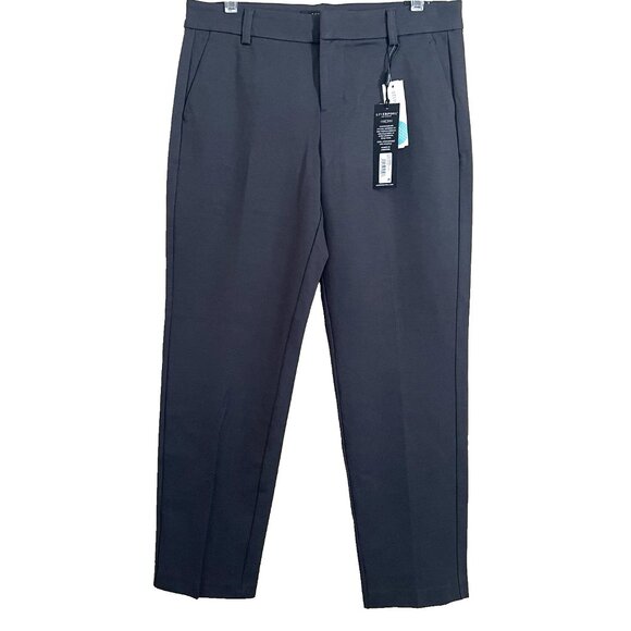 Liverpool Kelsey Straight Leg Trouser Pants 6 Petite Gray Stretch Ponte Knit NWT - Picture 2 of 12